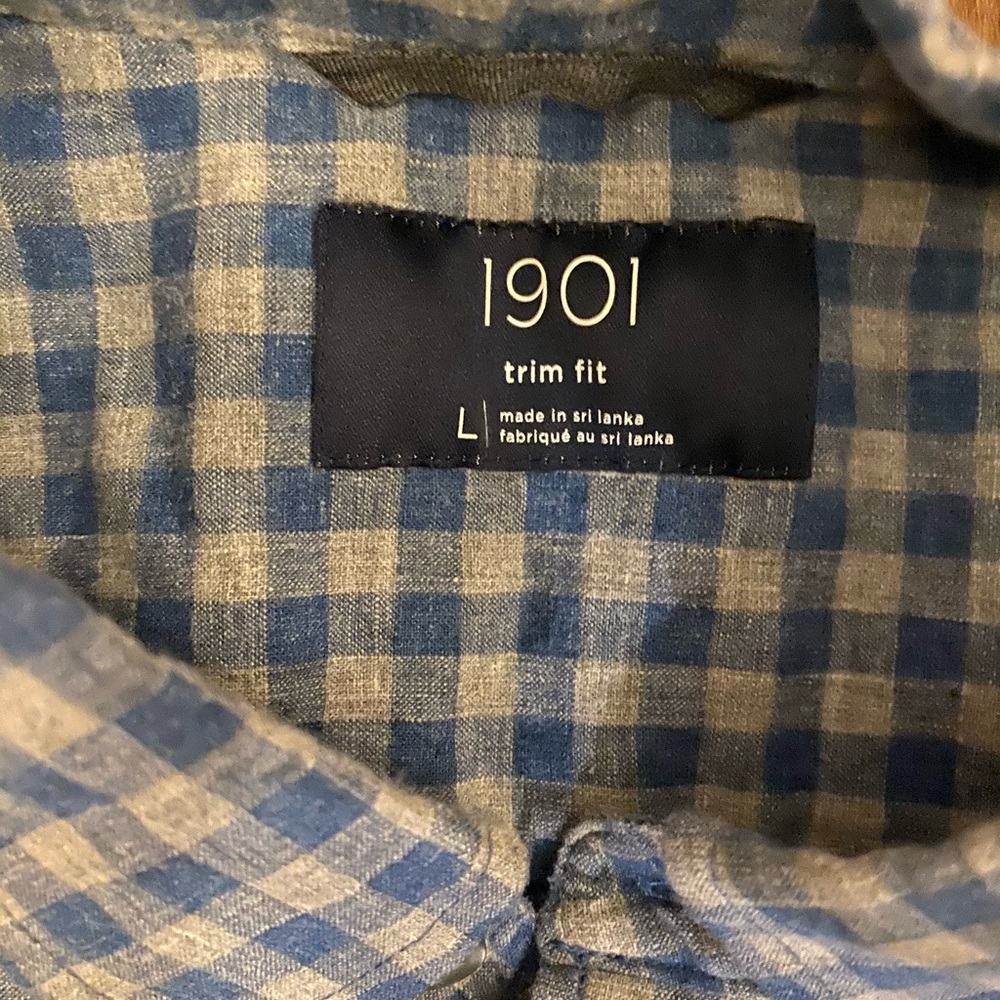 1901 Gingham Button Up